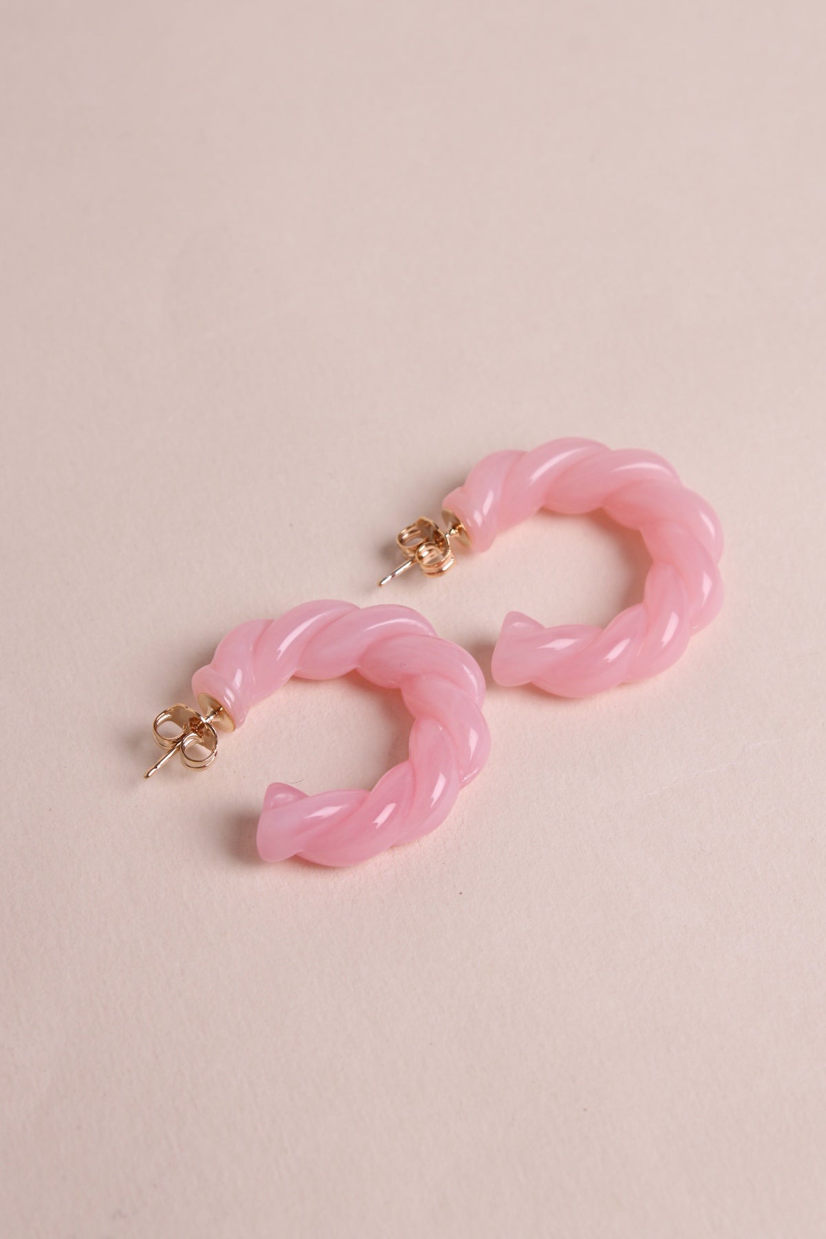 Boucles d'oreilles Roma - Baby pink - luxelookstores